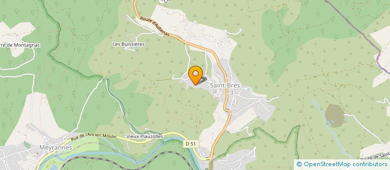 localisation de l'entreprise SARL CGL  SAINT-BRES