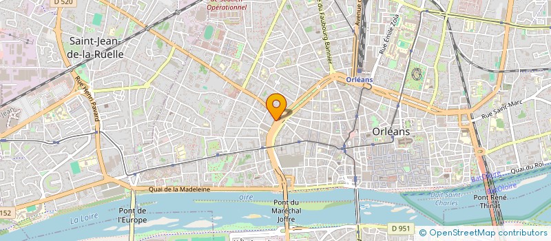 localisation de l'entreprise SARL CGTA à ORLEANS