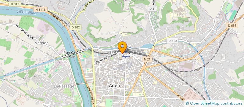 localisation de l'entreprise SARL CH à AGEN