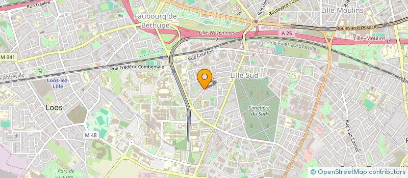 localisation de l'entreprise SARL CHABALI à LILLE