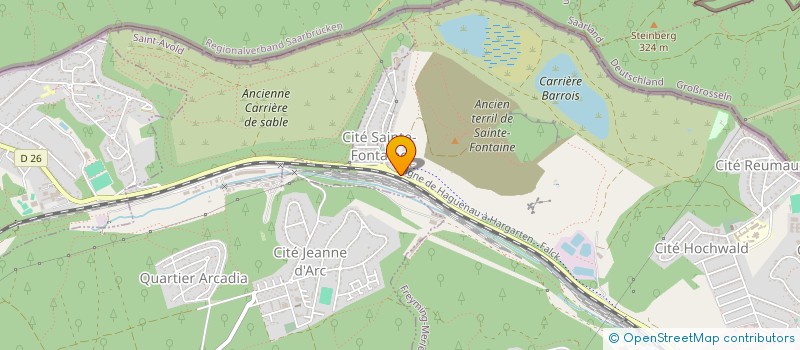 localisation de l'entreprise SARL CHADE  BETTING