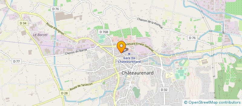 localisation de l'entreprise SARL CHAIB-ELAMRI DISTRIBUTIONS à CHATEAURENARD