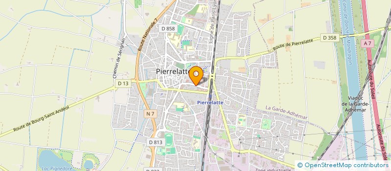 localisation de l'entreprise SARL CHAIMA à PIERRELATTE