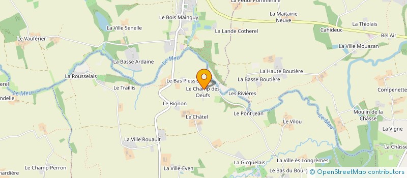 localisation de l'entreprise SARL CHAINAIS-COLLET  SAINT-GONLAY
