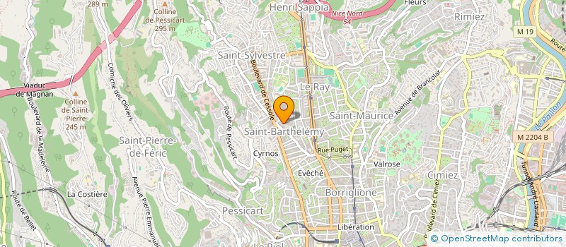 localisation de l'entreprise SARL CHAINESSE à NICE