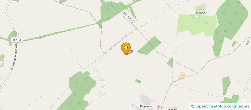 localisation de l'entreprise SARL CHALAND  SAINTE-SOLANGE