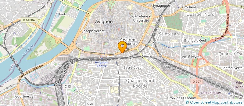 localisation de l'entreprise SARL CHAMBARETAUD à AVIGNON