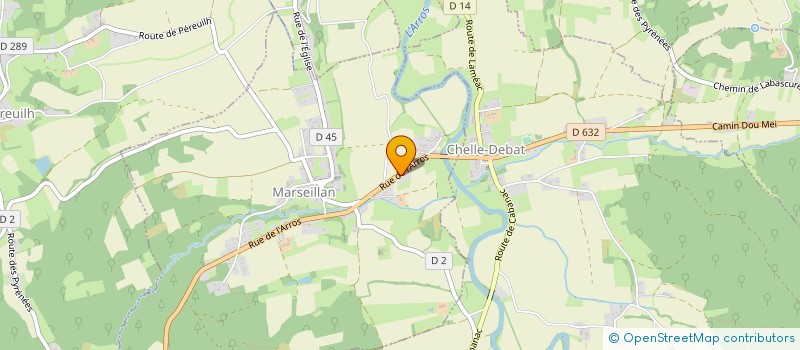 localisation de l'entreprise SARL CHAMBERT ENERGIES à MARSEILLAN