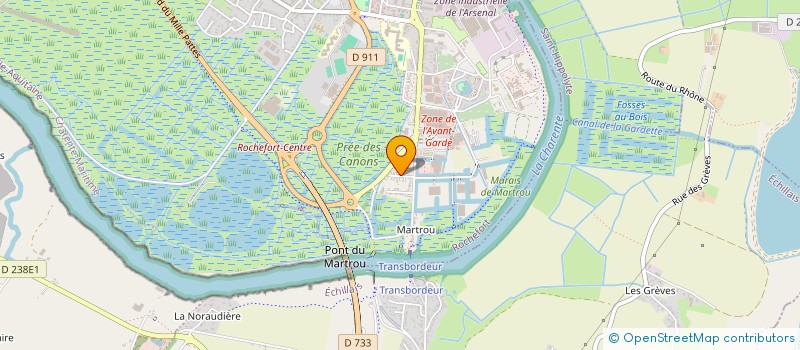 localisation de l'entreprise SARL CHAMBERTIN  ROCHEFORT