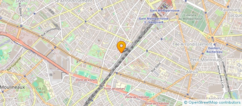 localisation de l'entreprise SARL CHAMBERY RESTAURATION  PARIS