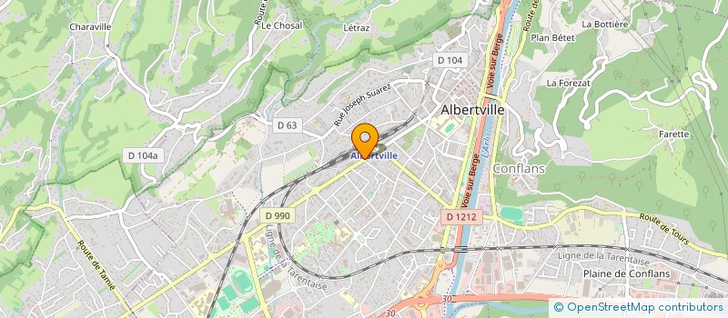 localisation de l'entreprise SARL CHAMBFLEURS  FRONTENEX