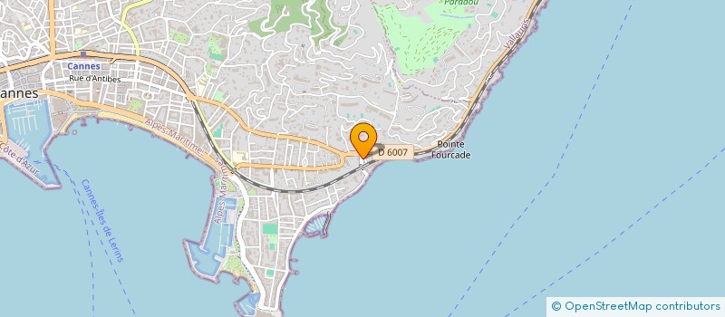 localisation de l'entreprise SARL CHAMBON ET FILS à CANNES