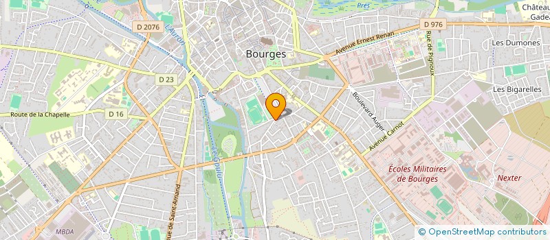 localisation de l'entreprise SARL CHAMBONNET à BOURGES