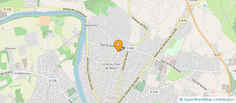 localisation de l'entreprise SARL CHAMBOULTOUT  VILLENEUVE-SUR-LOT