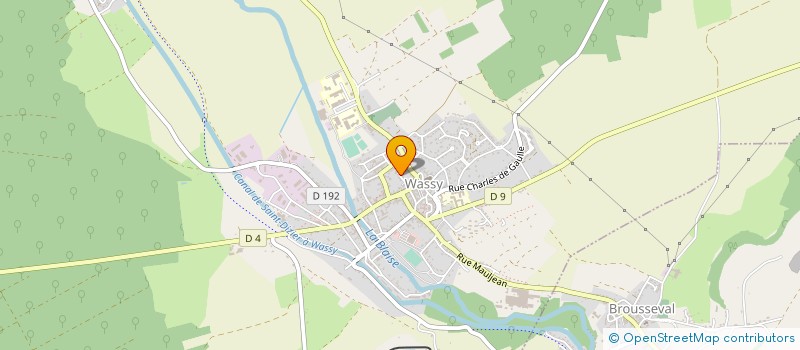 localisation de l'entreprise SARL CHAMBRAUD à WASSY
