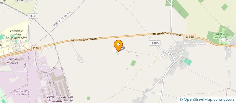 localisation de l'entreprise SARL CHAMBRIER à DIORS