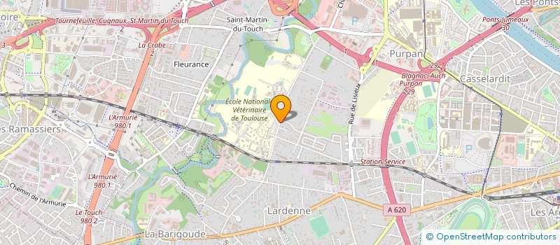 localisation de l'entreprise SARL CHAMP DU CHATEAU à TOULOUSE