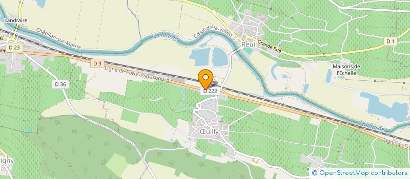 localisation de l'entreprise SARL CHAMPAGNE ALAIN LITTIERE  UILLY