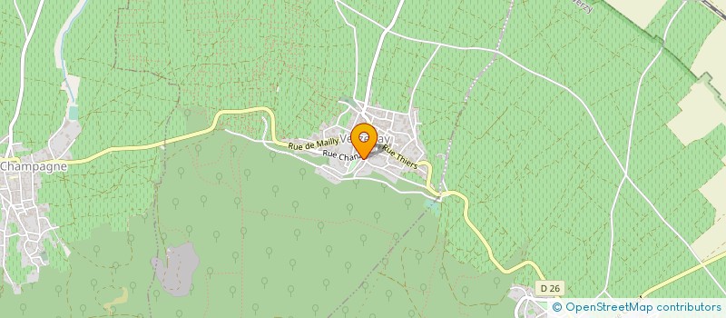 localisation de l'entreprise SARL CHAMPAGNE ARNOULD & GIBELIN à VERZENAY