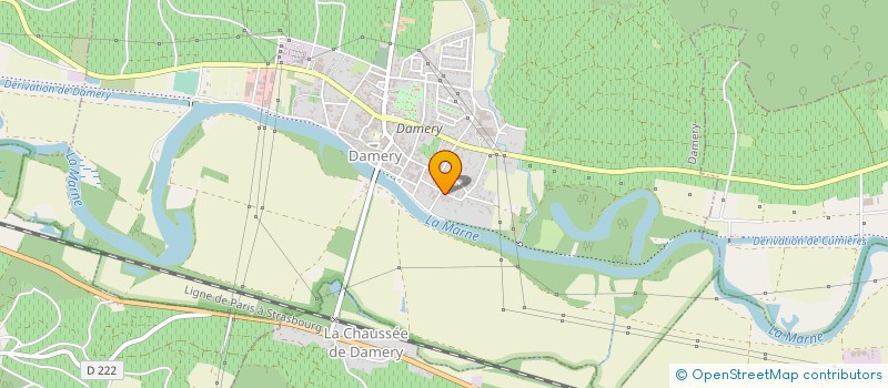 localisation de l'entreprise SARL CHAMPAGNE DANIEL CAILLEZ ET FILS  DAMERY