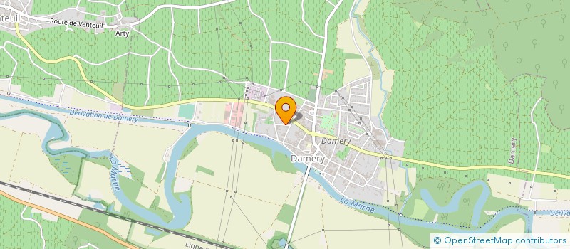 localisation de l'entreprise SARL CHAMPAGNE JEAN LAGACHE  UILLY