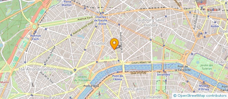 localisation de l'entreprise SARL CHAMPALE à PARIS