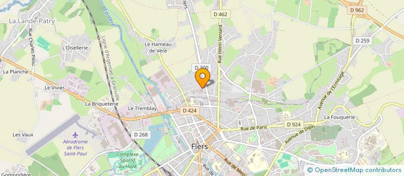 localisation de l'entreprise SARL CHAMPION ET LAFEAC à SAINT-GEORGES-DES-GROSEILLERS