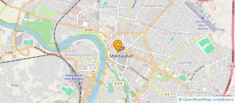 localisation de l'entreprise SARL CHANCES  MONTAUBAN