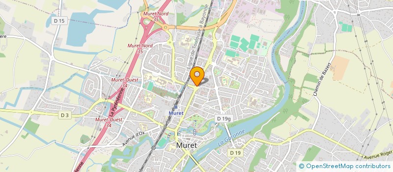 localisation de l'entreprise SARL CHANGEAT à MURET