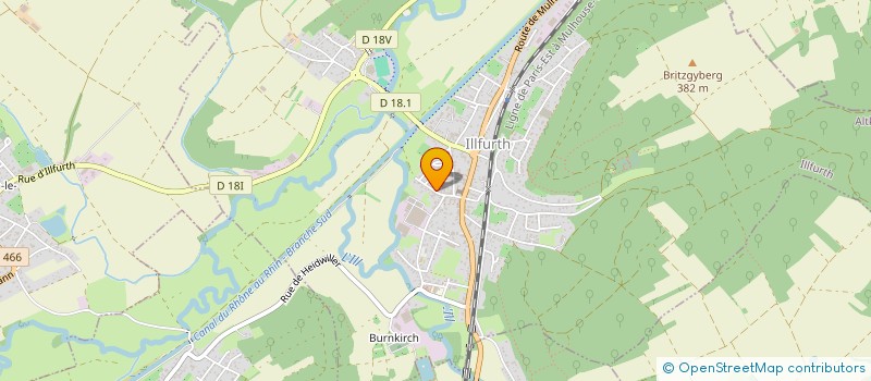 localisation de l'entreprise SARL CHANOT  HEIDWILLER