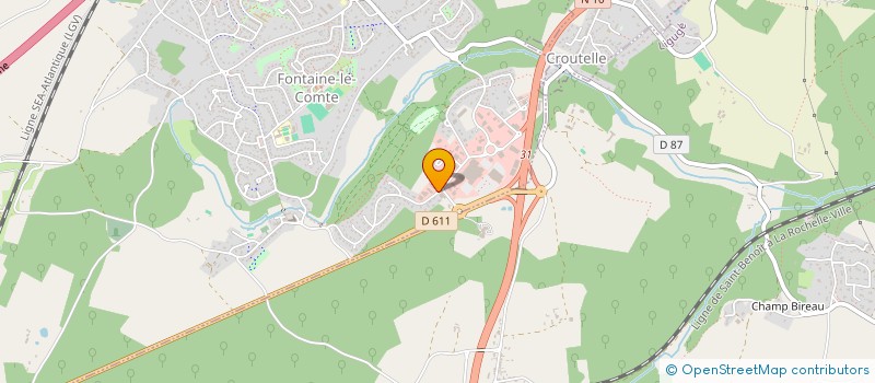localisation de l'entreprise SARL CHANTAL ET FILLE à FONTAINE-LE-COMTE