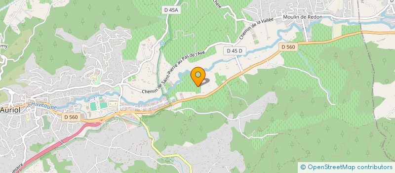 localisation de l'entreprise SARL CHANTE-PERLE  AURIOL