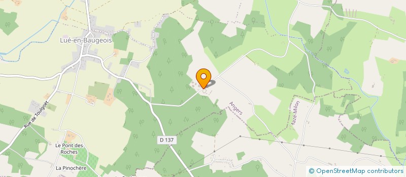 localisation de l'entreprise SARL CHANTELOUP-TAVEAU à LOIRE-AUTHION