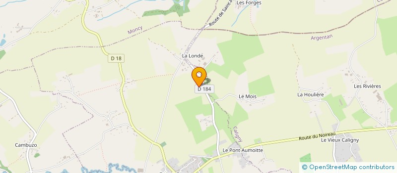 localisation de l'entreprise SARL CHANU REGIS à SAINT-PIERRE-D ENTREMONT