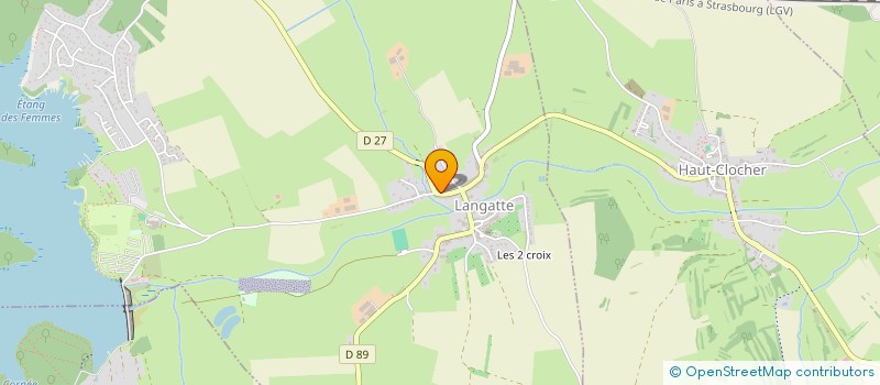 localisation de l'entreprise SARL CHAPE-CHAPE  LANGATTE