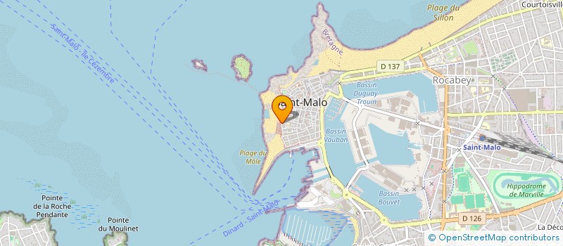 localisation de l'entreprise SARL CHAPI à SAINT-MALO