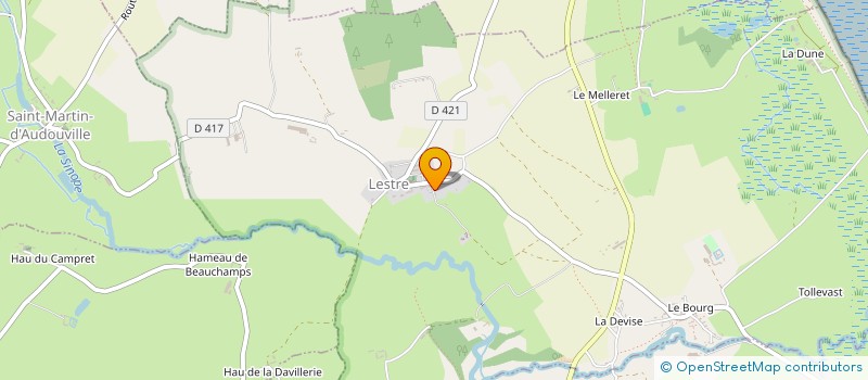 localisation de l'entreprise SARL CHAPON  LESTRE