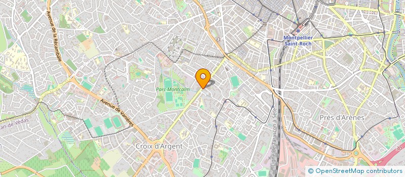 localisation de l'entreprise SARL CHAPTAL à MONTPELLIER