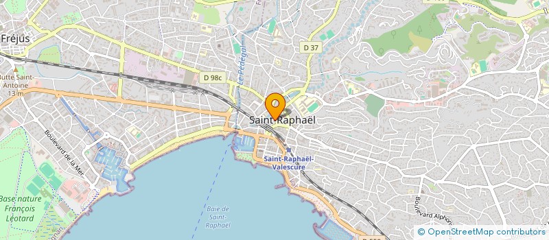 localisation de l'entreprise SARL CHARABOIS  SAINT-RAPHAEL