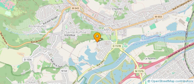 localisation de l'entreprise SARL CHARBON 7 à MOULINS-LES-METZ