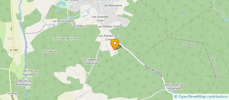 localisation de l'entreprise SARL CHARBON DE BOIS DE TOURAINE à CONTINVOIR