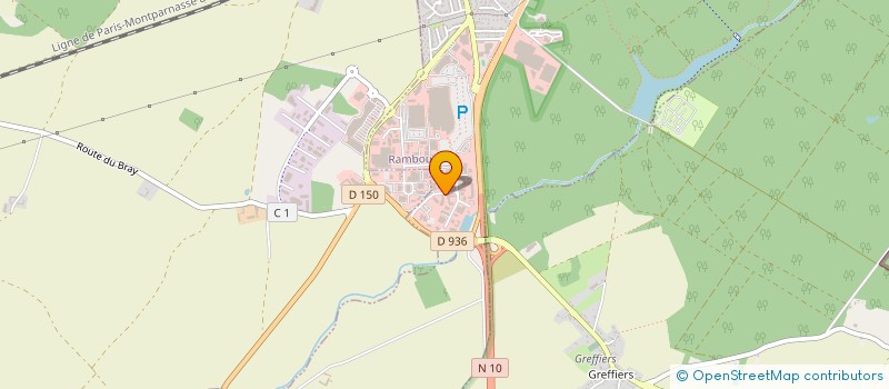 localisation de l'entreprise SARL CHARBONNIER AUTOMATISMES à RAMBOUILLET