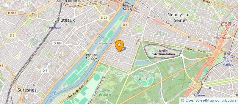 localisation de l'entreprise SARL CHARCOT à NEUILLY-SUR-SEINE