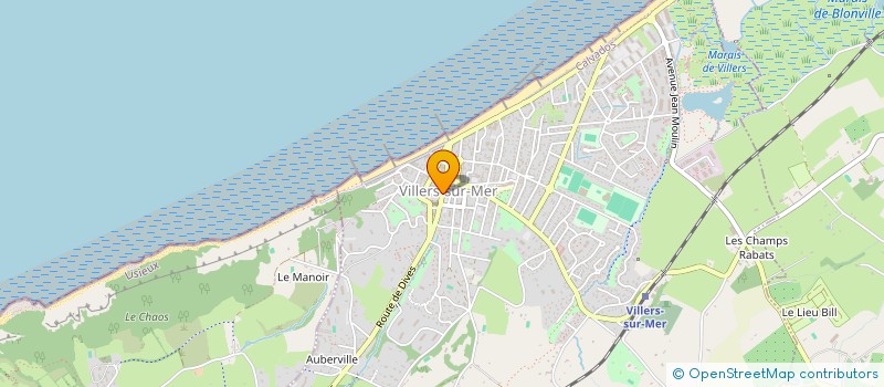 localisation de l'entreprise SARL CHARCUTERIE BLAVETTE à VILLERS-SUR-MER