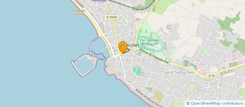 localisation de l'entreprise SARL CHARCUTERIE NANTAISE  PORNICHET