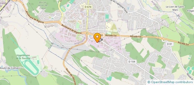 localisation de l'entreprise SARL CHARENTE SOL à PUYMOYEN