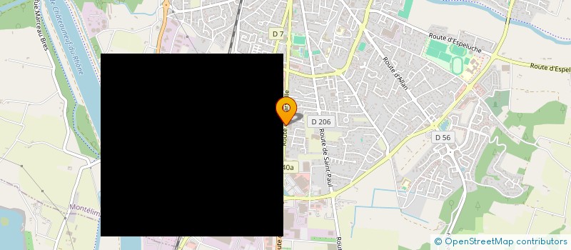 localisation de l'entreprise SARL CHARGE à MONTELIMAR