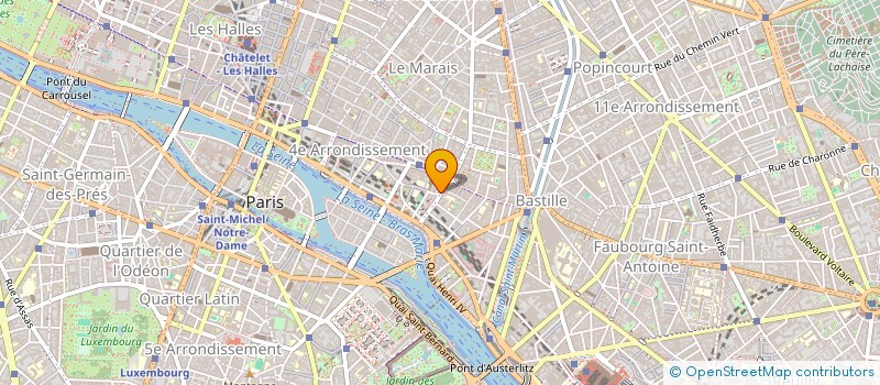 localisation de l'entreprise SARL CHARLENE RAMON  PARIS