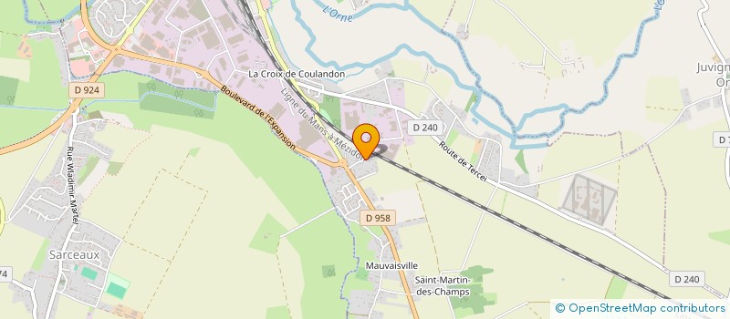 localisation de l'entreprise SARL CHARLES CHATELLIER à GOUFFERN EN AUGE