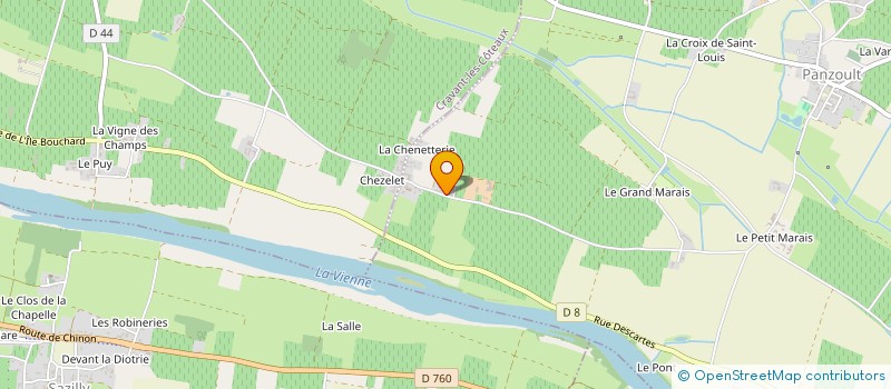 localisation de l'entreprise SARL CHARLES PAIN  PANZOULT